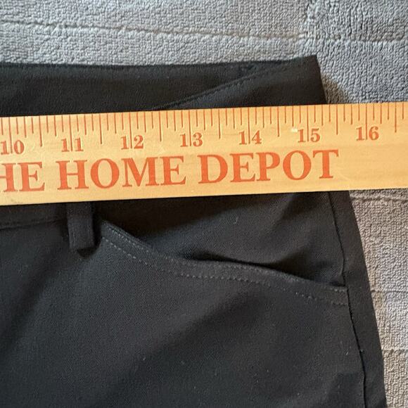 Theory Black Dantey P Basis Pants Women’s Size 6 Made In USA Business Career - Picture 11 of 13